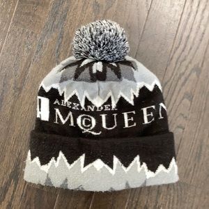 Alexander McQueen knit hat